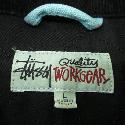 STUSSY | ステューシー washed canvas shop jacket その他アウター ライトブルー サイズ：L【三重本店】
