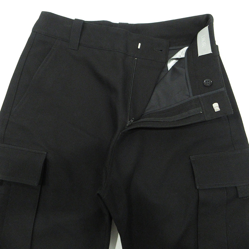 Christian Dior | クリスチャンディオール PANTALON CO CARGO カーゴパンツ 裾2WAY FS品 カーゴパンツ 013C122B5519 ブラック サイズ：48【三重本店】
