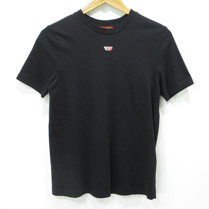 DIESEL | ディーゼル T-REG-D ロゴ刺繍半袖Tシャツ 半袖Ｔシャツ A05102 ブラック サイズ：S【三重本店】
