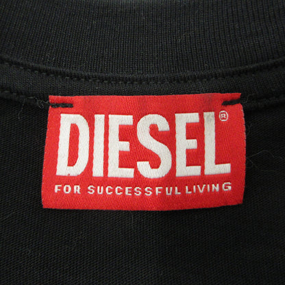 DIESEL | ディーゼル T-REG-D ロゴ刺繍半袖Tシャツ 半袖Ｔシャツ A05102 ブラック サイズ：S【三重本店】