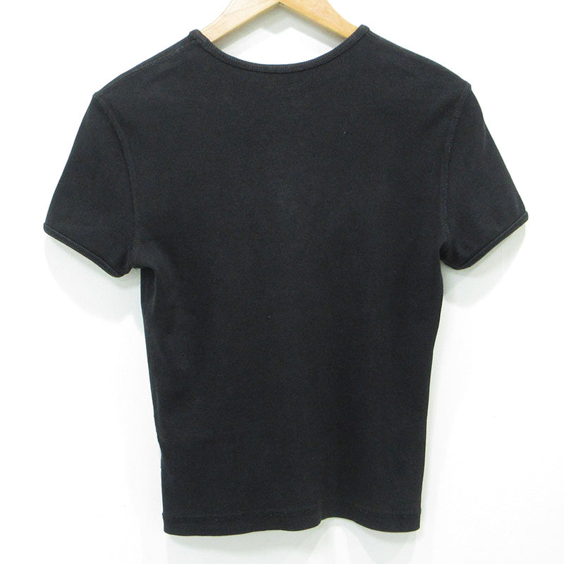 DIESEL | ディーゼル ロゴプリント半袖Tシャツ 汚れ加工 半袖Ｔシャツ A14231 0WFBM ブラック サイズ：XL【三重本店】