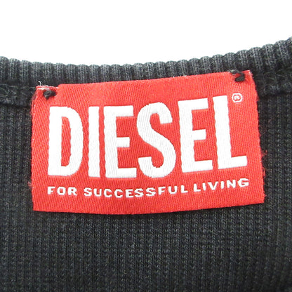 DIESEL | ディーゼル ロゴプリント半袖Tシャツ 汚れ加工 半袖Ｔシャツ A14231 0WFBM ブラック サイズ：XL【三重本店】