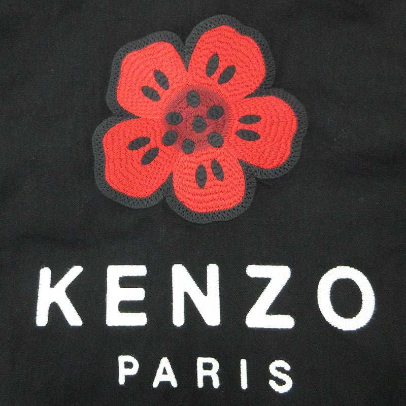KENZO | ケンゾー BOKE FLOWER エンブロイダリートラッカージャケット 花柄刺繍デニムジャケット ボケフラワー デニム FE65DV3016C1 ブラック サイズ：S【三重本店】