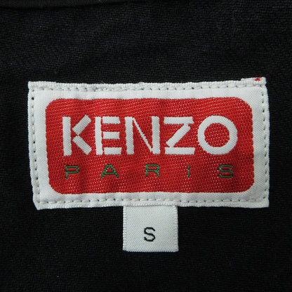 KENZO | ケンゾー BOKE FLOWER エンブロイダリートラッカージャケット 花柄刺繍デニムジャケット ボケフラワー デニム FE65DV3016C1 ブラック サイズ：S【三重本店】