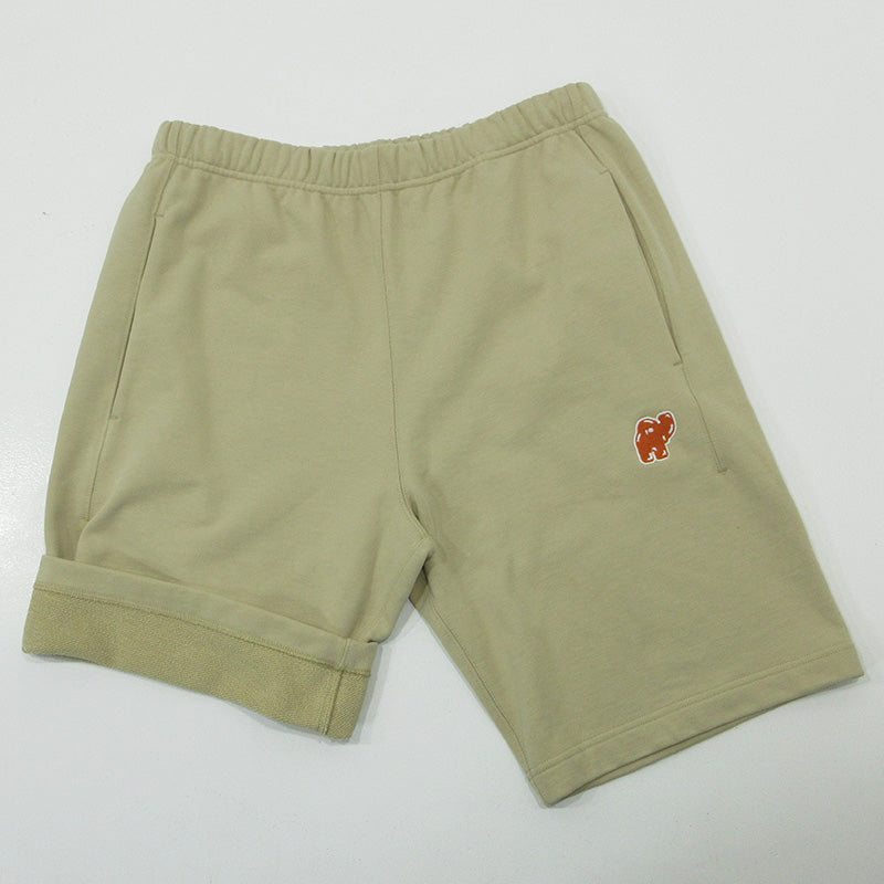 KENZO | ケンゾー Elephant Logo エレファントロゴエンブロイダリーショーツ ロゴ刺繍スウェットショートパンツ ショートパンツ FF65SH2504MC ベージュ サイズ：M【三重本店】