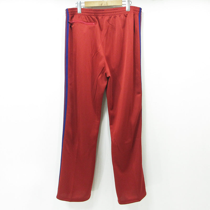 Needles | ニードルス Track Pant Poly Smooth トラックパンツポリスムース パピヨン刺繍 パンツ RW316 レッド サイズ：L【三重本店】