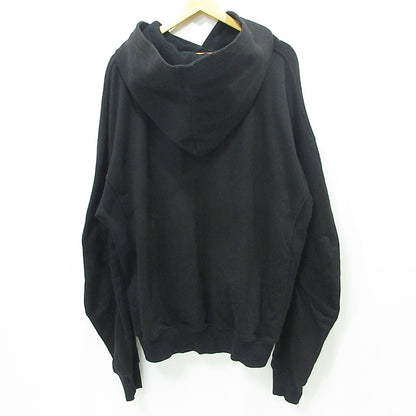 CVTVLIST | カタリスト USUAL HOODIE ユージュアルフーディー ロゴ刺繍長袖パーカー パーカー 2501100301 ブラック サイズ：XL【三重本店】