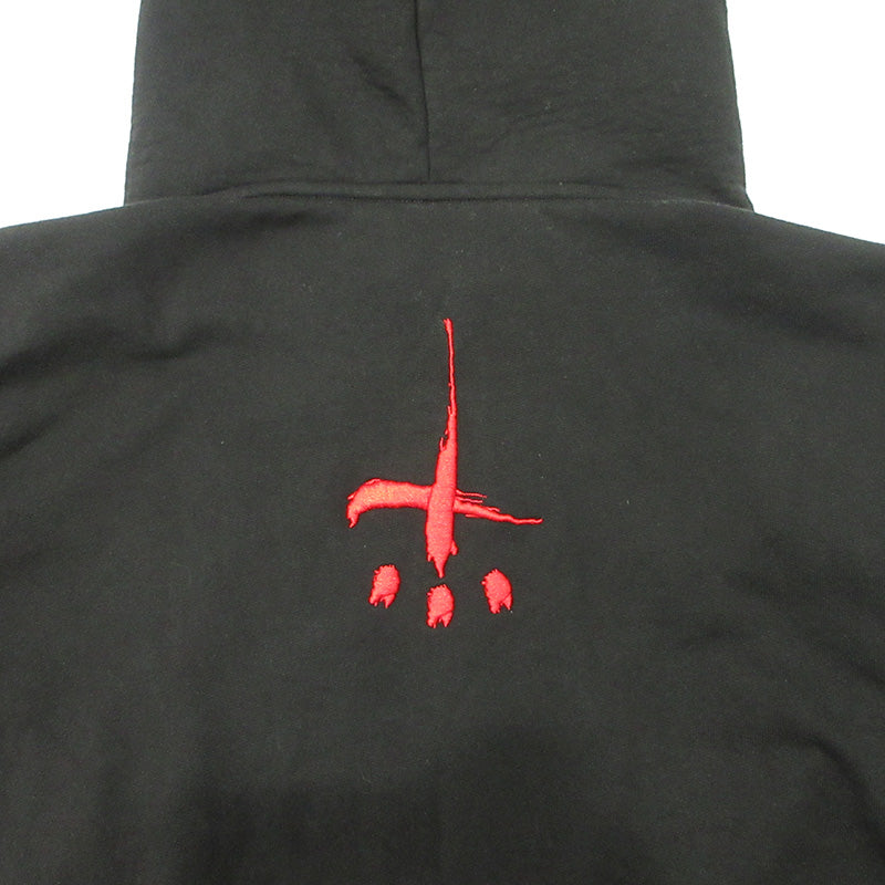 CVTVLIST | カタリスト USUAL HOODIE ユージュアルフーディー ロゴ刺繍長袖パーカー パーカー 2501100301 ブラック サイズ：XL【三重本店】