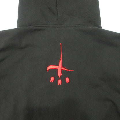 CVTVLIST | カタリスト USUAL HOODIE ユージュアルフーディー ロゴ刺繍長袖パーカー パーカー 2501100301 ブラック サイズ：XL【三重本店】