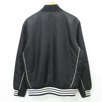 STUSSY | ステューシー OLD GOLD オールドゴールド ロゴワッペンスタジャン 中綿ナイロンジャケット スタジャン ブラック サイズ：M【三重本店】