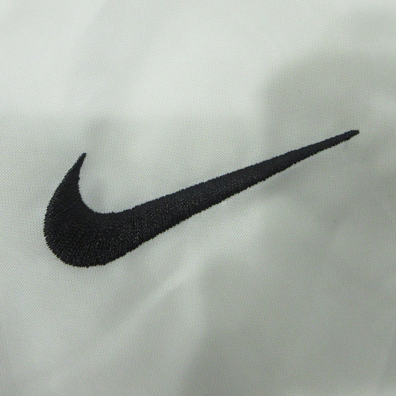 NIKE | ナイキ × FEAR OF GOD フィアオブゴッド ロゴ刺繍トラックジャケット ナイロンジャケット BV4419-043 ライトグレー ホワイト系 サイズ：M【三重本店】