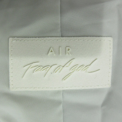 NIKE | ナイキ × FEAR OF GOD フィアオブゴッド ロゴ刺繍トラックジャケット ナイロンジャケット BV4419-043 ライトグレー ホワイト系 サイズ：M【三重本店】