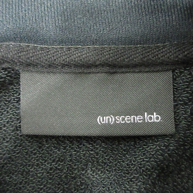 (un)scene lab | アンシーンラボ 長袖パーカー パーカー USC-004 ネイビー ブラック系 サイズ：S【三重本店】