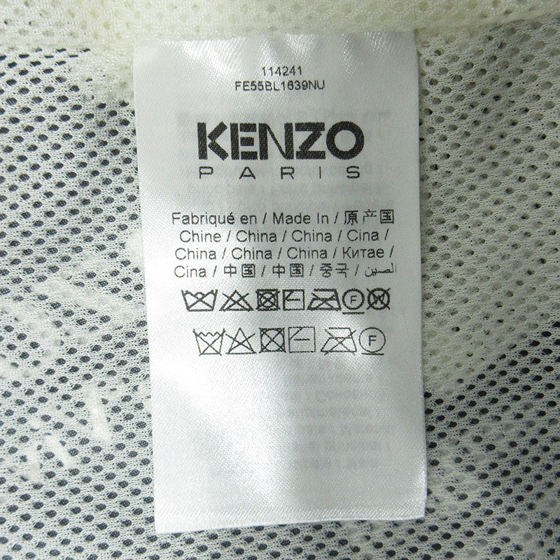 KENZO | ケンゾー × Verdy ヴェルディ Logo Windbreaker ロゴウィンドブレイカー 総柄コーチジャケット ナイロンジャケット その他アウター FE55BL1639NU ブラック サイズ：M【三重本店】