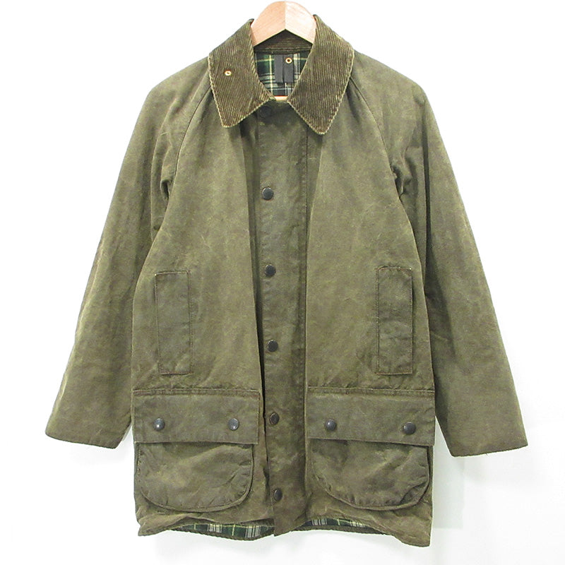 Barbour | バーブァー MOORLAND JACKET ムーアランドジャケット 3ワラント 93年 襟2WAYワックスドジャケット その他アウター A50 カーキグリーン サイズ：38【三重本店】