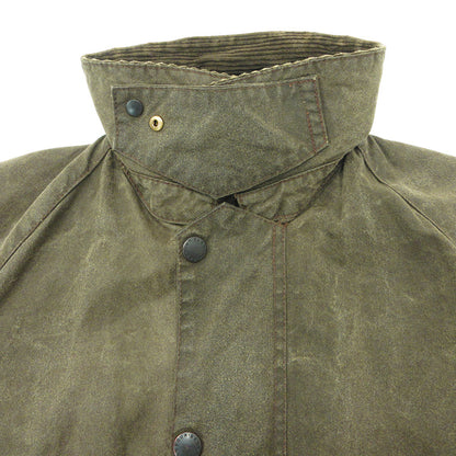 Barbour | バーブァー MOORLAND JACKET ムーアランドジャケット 3ワラント 93年 襟2WAYワックスドジャケット その他アウター A50 カーキグリーン サイズ：38【三重本店】