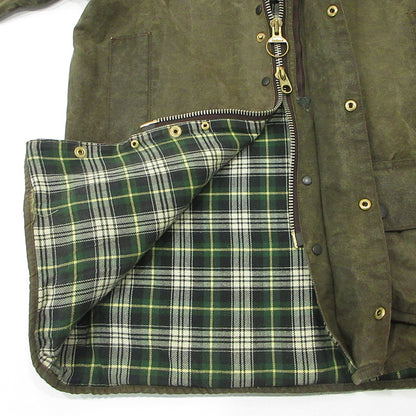 Barbour | バーブァー MOORLAND JACKET ムーアランドジャケット 3ワラント 93年 襟2WAYワックスドジャケット その他アウター A50 カーキグリーン サイズ：38【三重本店】