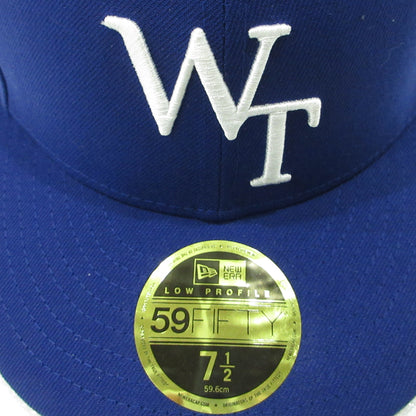 W)TAPS | ダブルタップス 7 1/2 (59.6cm) WTAPS×NEWERA 59FIFTY キャップ 231NENED-HT01 ブルー【三重本店】