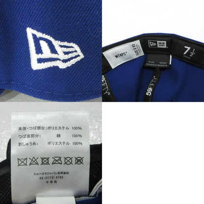 W)TAPS | ダブルタップス 7 1/2 (59.6cm) WTAPS×NEWERA 59FIFTY キャップ 231NENED-HT01 ブルー【三重本店】