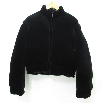 MASU | エムエーエスユー/マス VELVET PUFFER JACKET ベルベットパファージャケット 2WAYベロアダウンジャケット ダウンベスト ダウンジャケット MFFW-BL0623 ブラック サイズ：46【三重本店】
