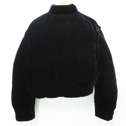MASU | エムエーエスユー/マス VELVET PUFFER JACKET ベルベットパファージャケット 2WAYベロアダウンジャケット ダウンベスト ダウンジャケット MFFW-BL0623 ブラック サイズ：46【三重本店】
