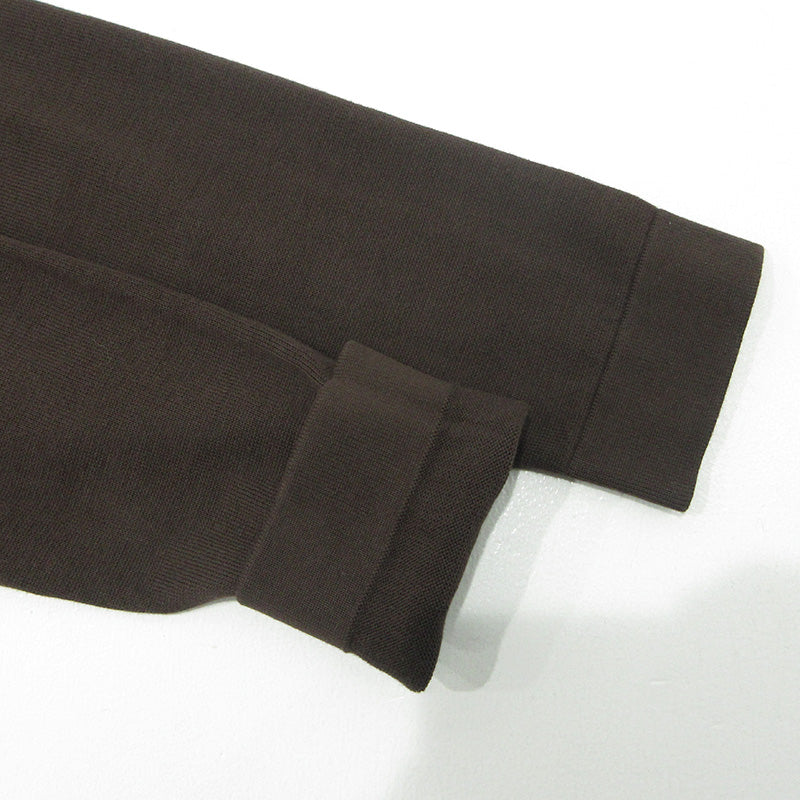 Barbour | バーブァー ロゴ刺繍コットンニットカーディガン カーディガン 251MKN1622 ブラウン サイズ：L【三重本店】