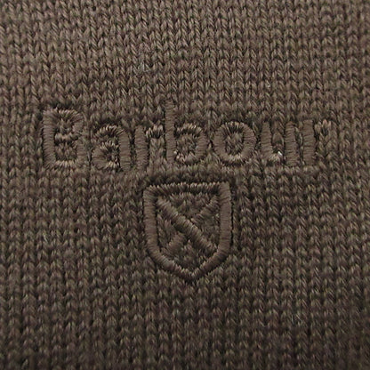 Barbour | バーブァー ロゴ刺繍コットンニットカーディガン カーディガン 251MKN1622 ブラウン サイズ：L【三重本店】