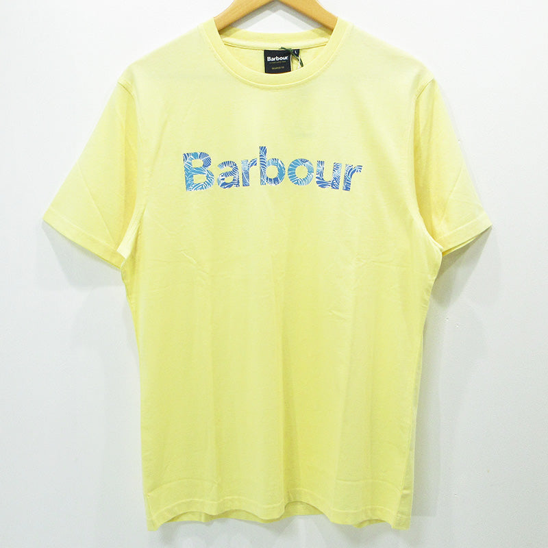 Barbour | バーブァー ロゴプリント半袖Tシャツ 半袖Ｔシャツ 241MTS1266 イエロー サイズ：L【三重本店】