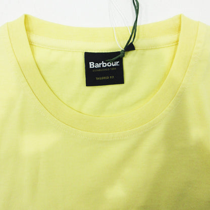 Barbour | バーブァー ロゴプリント半袖Tシャツ 半袖Ｔシャツ 241MTS1266 イエロー サイズ：L【三重本店】