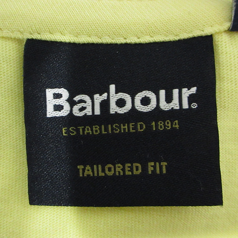 Barbour | バーブァー ロゴプリント半袖Tシャツ 半袖Ｔシャツ 241MTS1266 イエロー サイズ：L【三重本店】