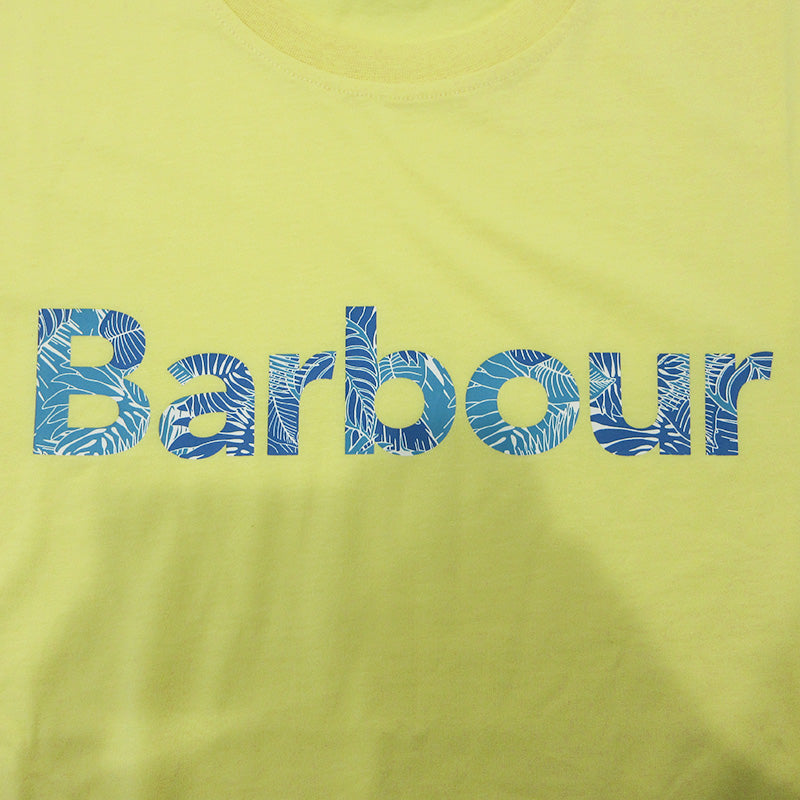 Barbour | バーブァー ロゴプリント半袖Tシャツ 半袖Ｔシャツ 241MTS1266 イエロー サイズ：L【三重本店】