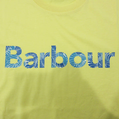 Barbour | バーブァー ロゴプリント半袖Tシャツ 半袖Ｔシャツ 241MTS1266 イエロー サイズ：L【三重本店】