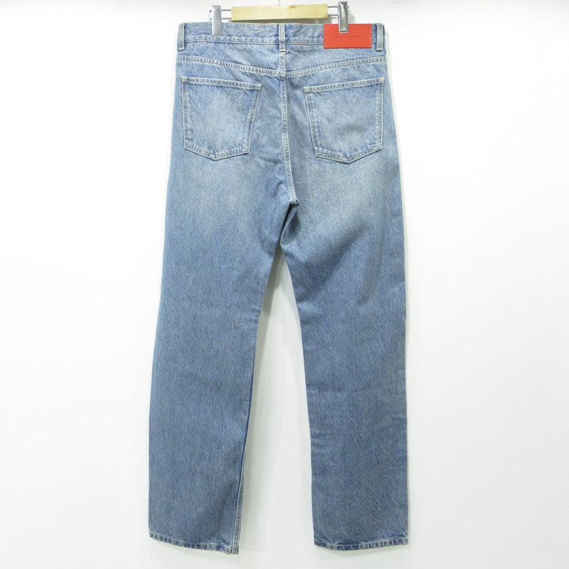 Salvatore Ferragamo | サルヴァトーレフェラガモ USED加工ジップフライデニムパンツ デニムパンツ 0764529 ブルー サイズ：52【三重本店】