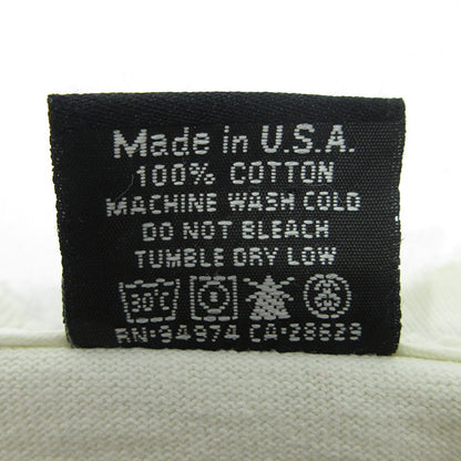 STUSSY | ステューシー CUSTOMADE No.2 カスタメイド U.S.A製 00's ロゴプリント半袖Tシャツ 半袖Ｔシャツ ホワイト サイズ：不明【三重本店】