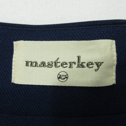 masterkey | マスターキー 半袖シャツ ネイビー サイズ：1【三重本店】