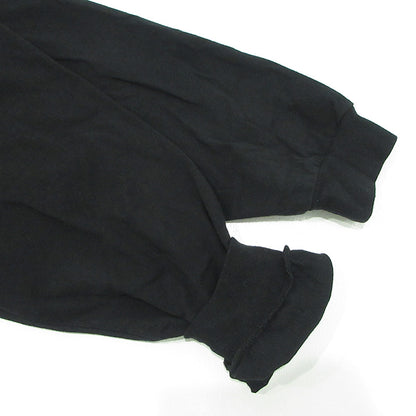VETEMENTS | ヴェトモンベトモン Barcode Patch Logo Print L/S Tee バーコードパッチロゴプリントL/STシャツ 20SS ロゴプリント長袖Tシャツ 長袖Ｔシャツ SS20TR190 ブラック サイズ：XL【三重本店】