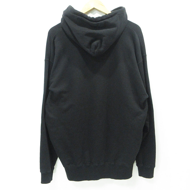 X-girl | エックスガール GRUNGE FACE SWEAT HOODIE グランジフェイススウェットフーディー プリント長袖パーカー パーカー 1025241012006 ブラック サイズ：L【三重本店】