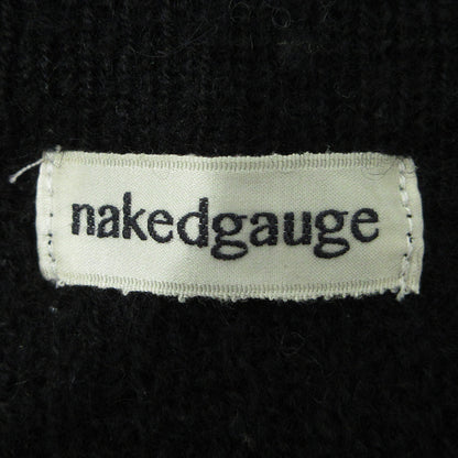 nakedgauge | ネイキッドゲージ アルパカ長袖セーター ニット セーター NG23W-01SW01C ブラック サイズ：1【三重本店】
