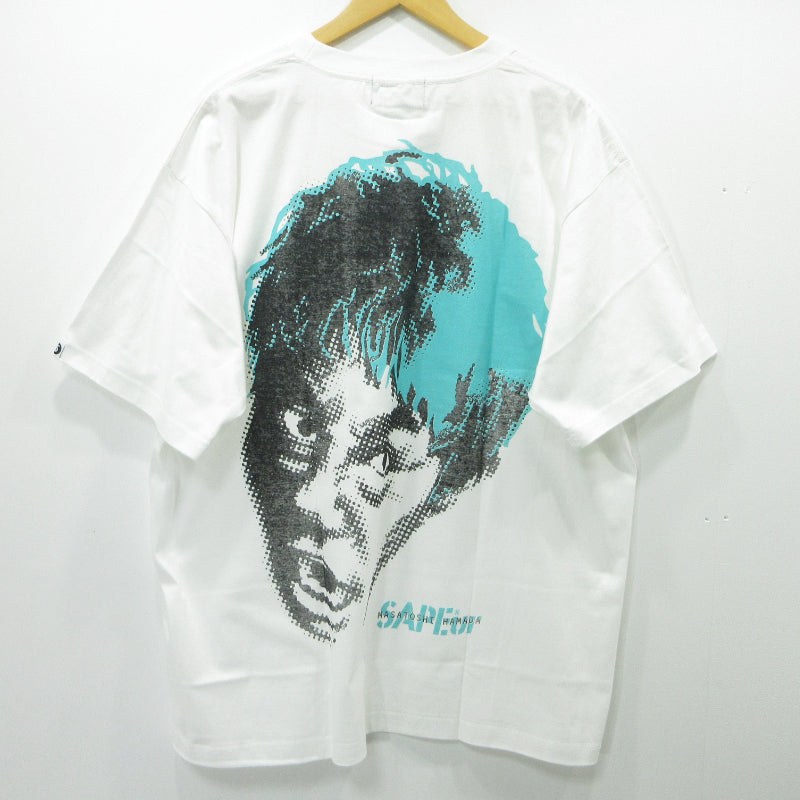 SAPEur | サプール MASATOSHI HAMADA Mintblue S/S Tee 半袖Ｔシャツ A0023-007 ホワイト サイズ：XL【三重本店】
