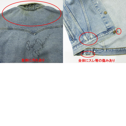 Levi's | リーバイス レザー襟デニムジャケット 90's Gジャン デニム 75520 ブルー サイズ：L【三重本店】