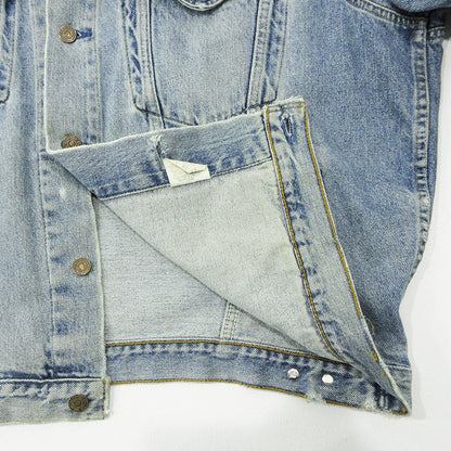 Levi's | リーバイス レザー襟デニムジャケット 90's Gジャン デニム 75520 ブルー サイズ：L【三重本店】
