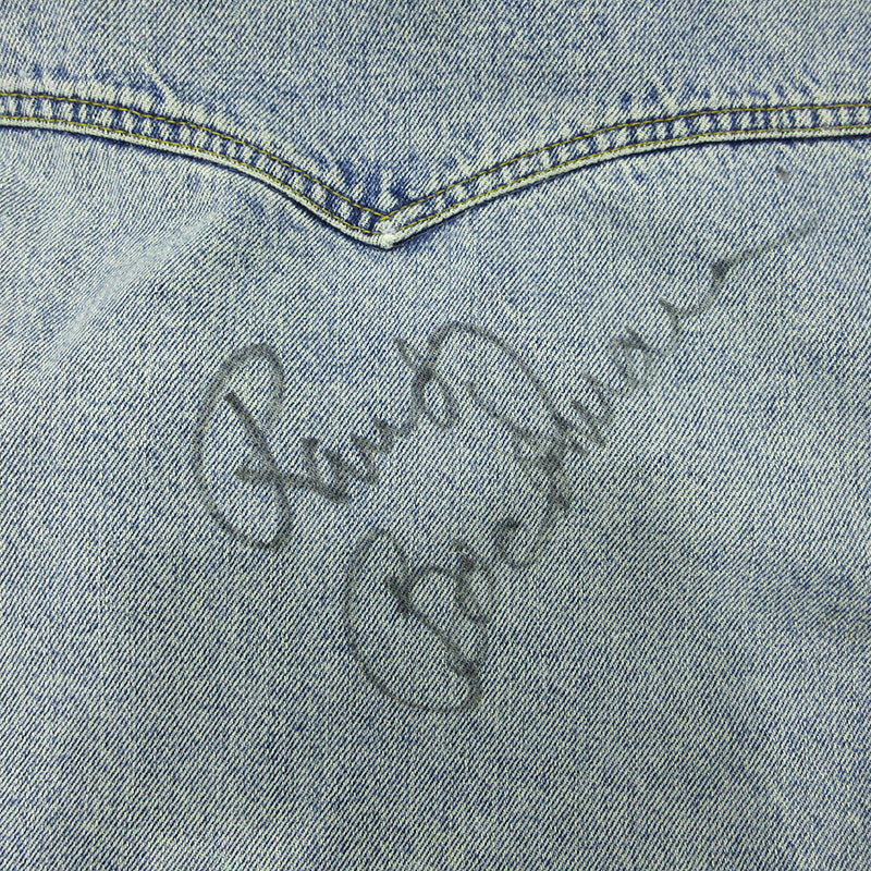 Levi's | リーバイス レザー襟デニムジャケット 90's Gジャン デニム 75520 ブルー サイズ：L【三重本店】