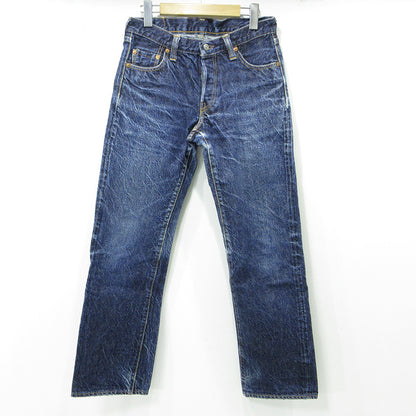 The REAL McCOY'S | ザリアルマッコイズ USED加工ボタンフライデニムパンツ ダメージ加工 デニムパンツ LOT 001 ブルー インディゴ サイズ：29【三重本店】