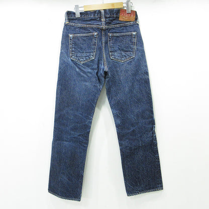 The REAL McCOY'S | ザリアルマッコイズ USED加工ボタンフライデニムパンツ ダメージ加工 デニムパンツ LOT 001 ブルー インディゴ サイズ：29【三重本店】