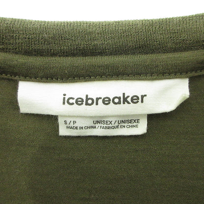icebreaker | アイスブレーカー 胸ポケット付きウール長袖Tシャツ 長袖Ｔシャツ IT62371 カーキグリーン サイズ：S【三重本店】