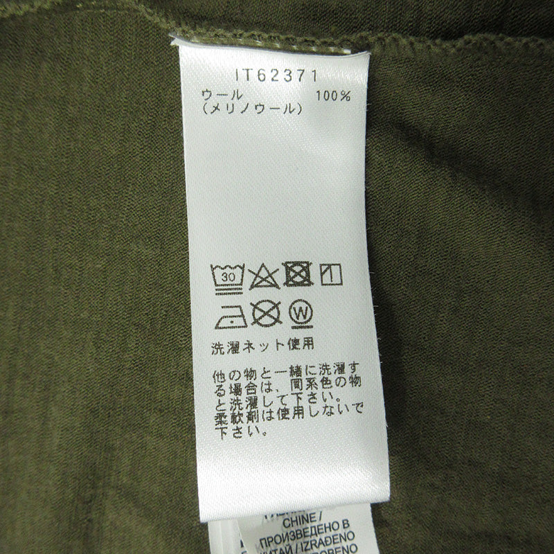icebreaker | アイスブレーカー 胸ポケット付きウール長袖Tシャツ 長袖Ｔシャツ IT62371 カーキグリーン サイズ：S【三重本店】