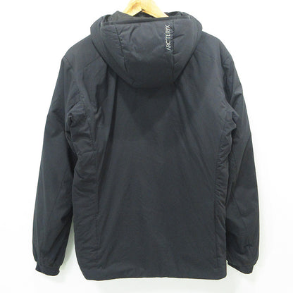 ARC'TERYX | アークテリクス ATOM SV HOODY M アトムSVフーディー ロゴ刺繍中綿ナイロンジャケット 中綿ジャケット X000009902 ブラック サイズ：XS【三重本店】