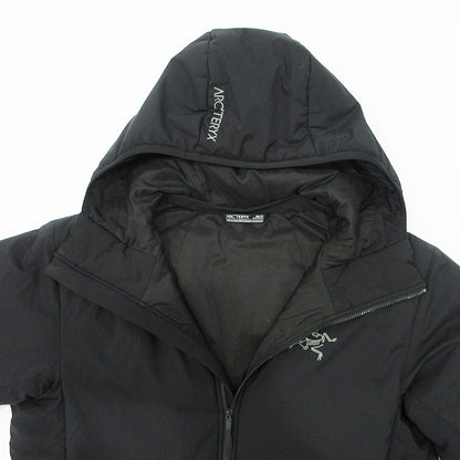 ARC'TERYX | アークテリクス ATOM SV HOODY M アトムSVフーディー ロゴ刺繍中綿ナイロンジャケット 中綿ジャケット X000009902 ブラック サイズ：XS【三重本店】
