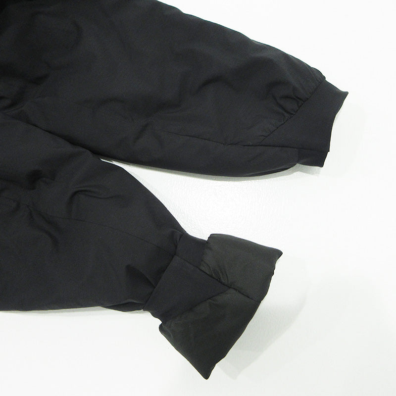 ARC'TERYX | アークテリクス ATOM SV HOODY M アトムSVフーディー ロゴ刺繍中綿ナイロンジャケット 中綿ジャケット X000009902 ブラック サイズ：XS【三重本店】