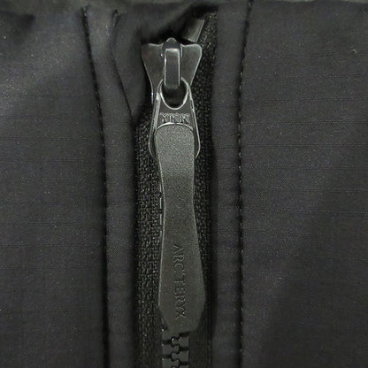 ARC'TERYX | アークテリクス ATOM SV HOODY M アトムSVフーディー ロゴ刺繍中綿ナイロンジャケット 中綿ジャケット X000009902 ブラック サイズ：XS【三重本店】